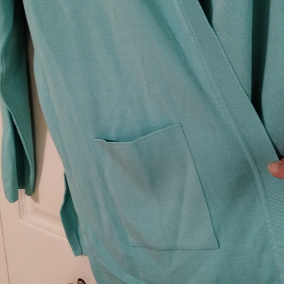 Misook 2 piece sleeve less blouse and Jacket size XL - Picture 6 of 16